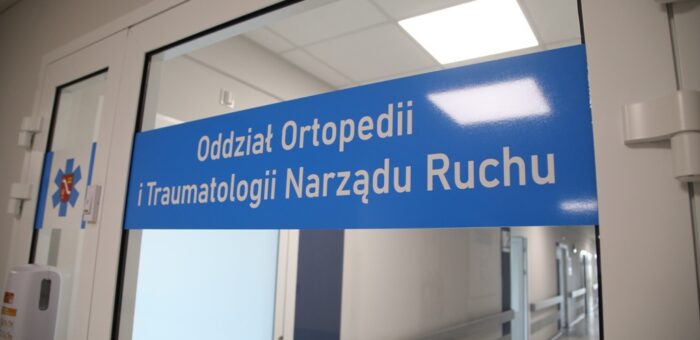 Oddział Ortopedii i Traumatologii Narządu Ruchu został oficjalnie otwarty!